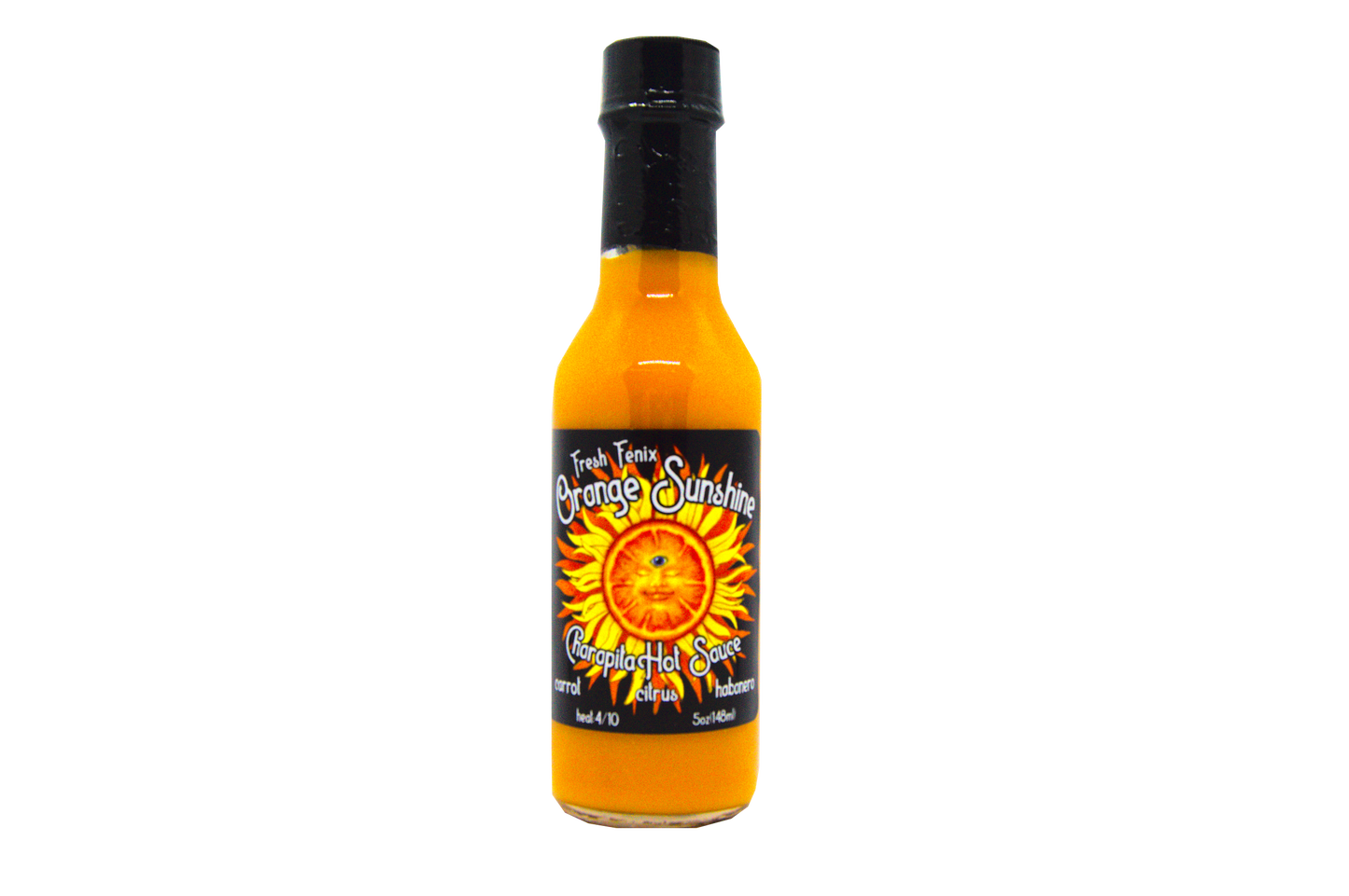 Orange Sunshine Hot Sauce(original medium heat)